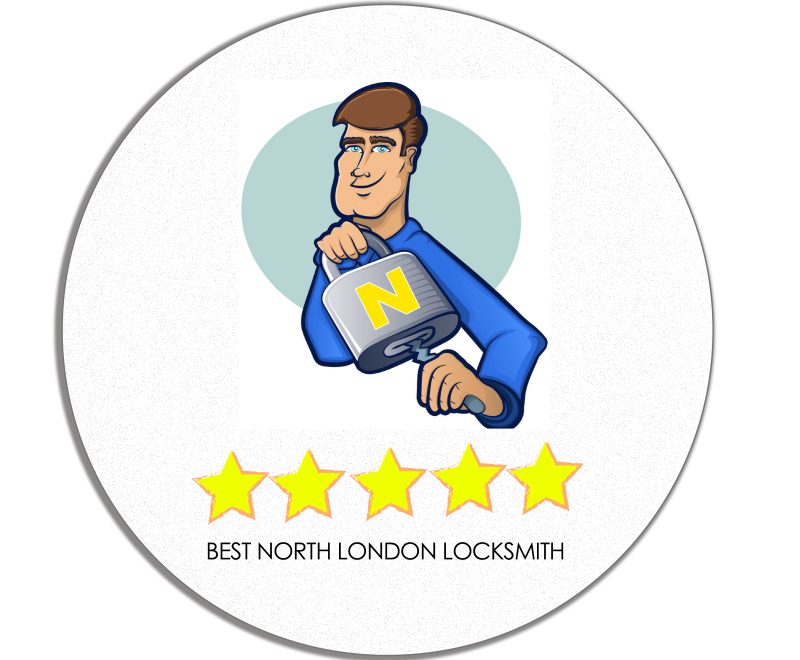 N LOCKSMITH LOGO NORTH